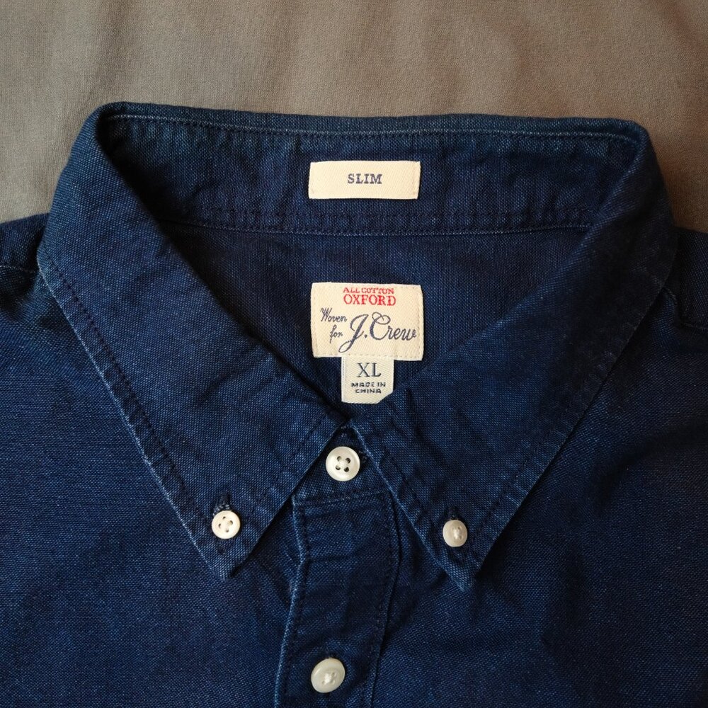 J.Crew Denim Button-Up - Picture 3 of 6
